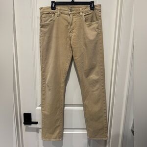 Citizens Of Humanity Tan Adler Tapered Classic Men's Pants
